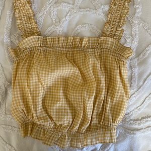 Lost & Wander crop tank top